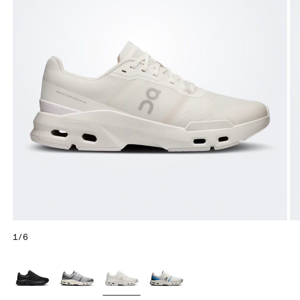 On Running Men's White Sneakers